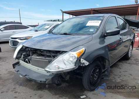 2019 Nissan Versa 1.6 S from USA, damaged, VIN 3N1CN7AP1KL846441